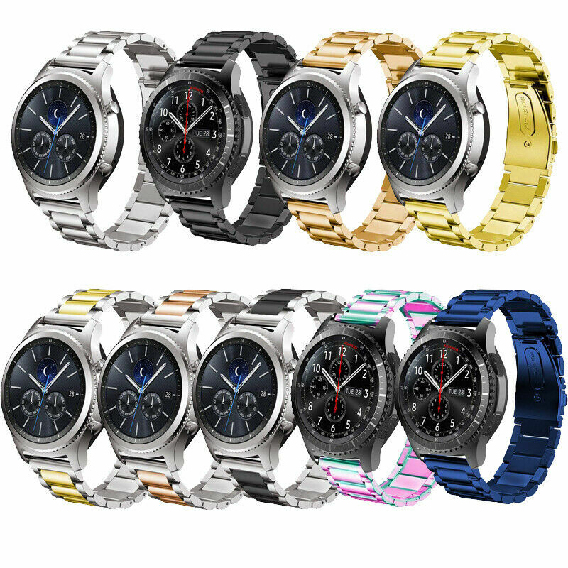 For Samsung Galaxy Watch 46mm R800 Stainless Steel Watch Band Strap Bracelet New