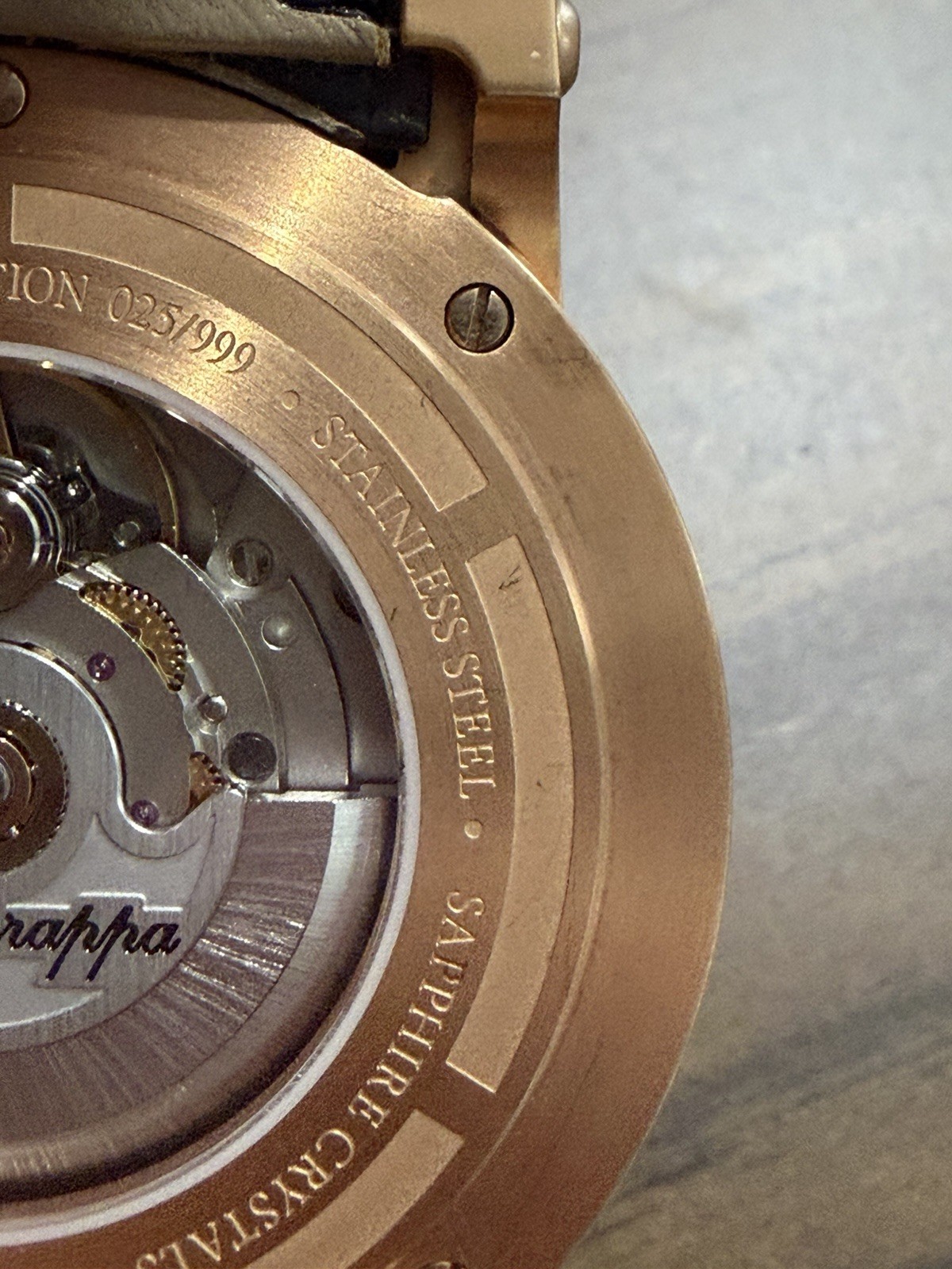 MONTEGRAPPA NERO UNO LIMITED WATCH Only (25/999)