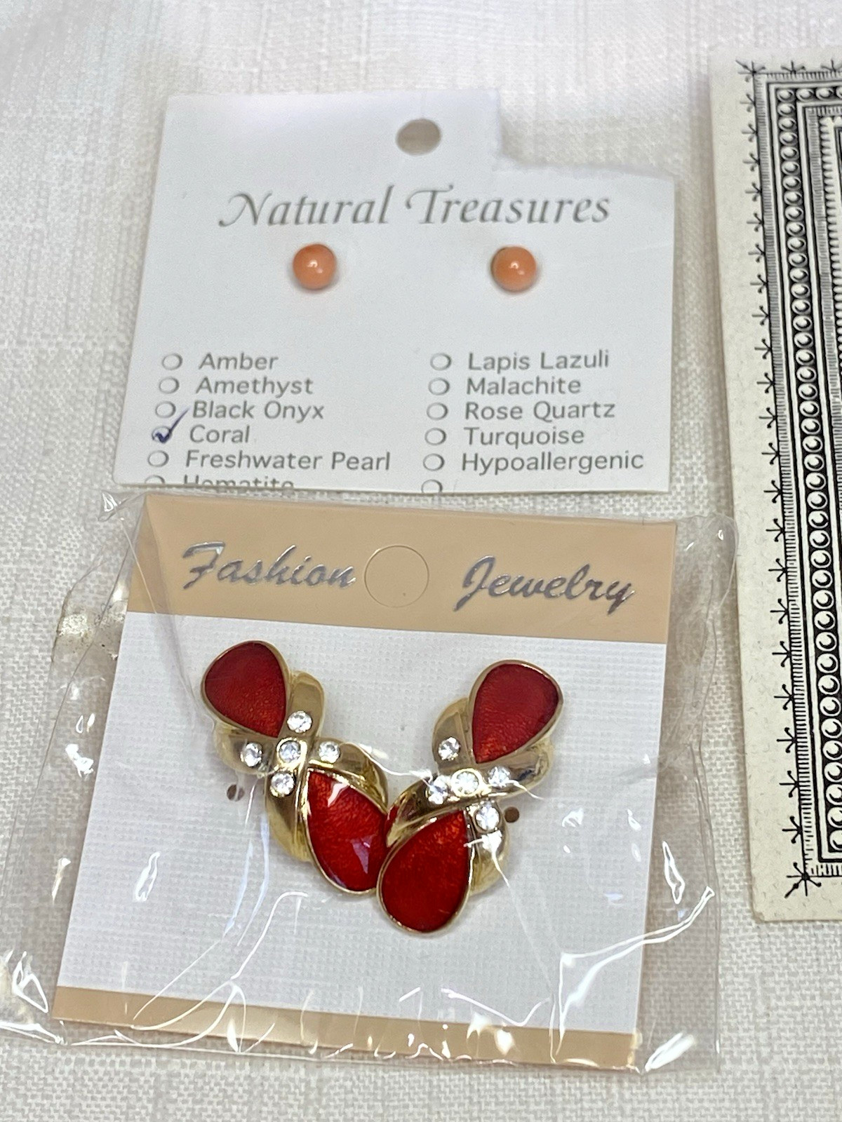 COSTUME JEWELRY EARRINGS LOT 47 Pairs Stud Mixed Rhinestone Pearl Multicolor