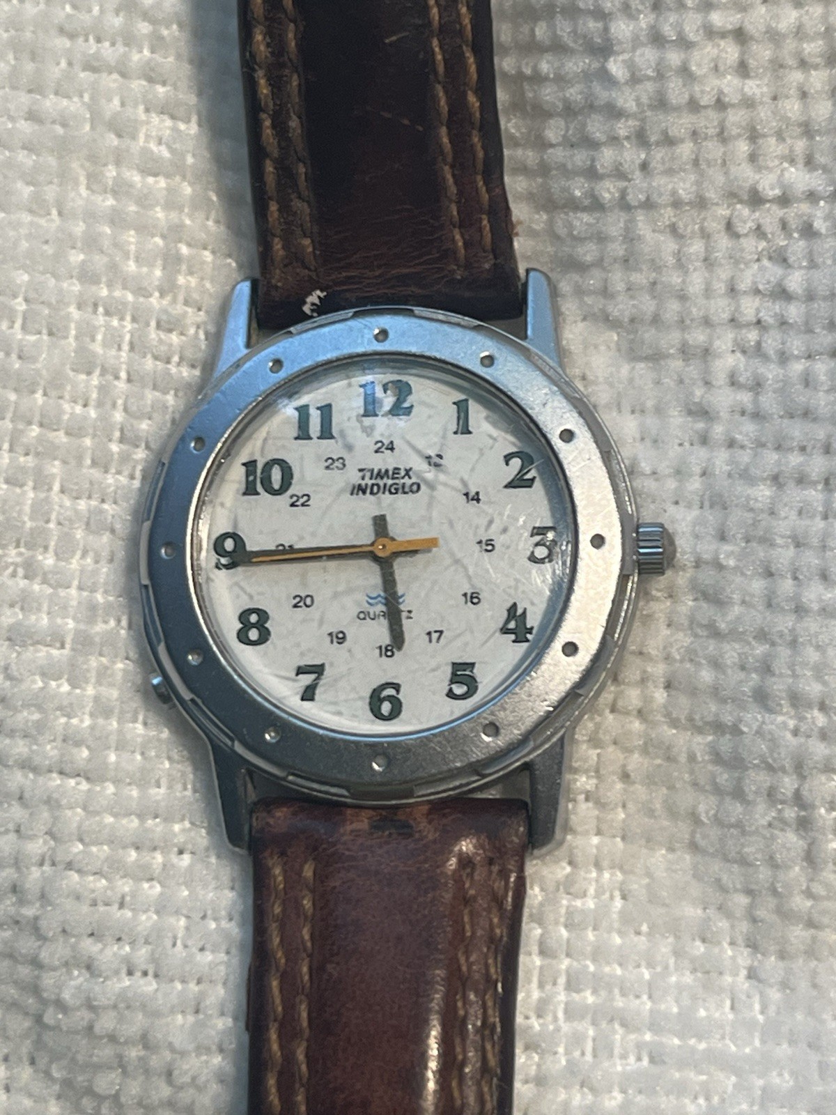 Vintage Timex Watch Pair Set Expedition & 1994 Indiglo Field Watches His Hers