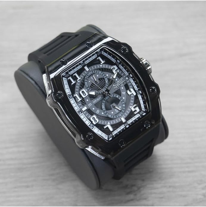 Invicta Men’s Racing 48.5mm VH61 Quartz Black Watch IN-48450