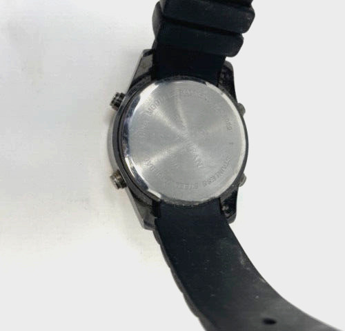 Caribbean Joe CJ7070GU Men’s Quartz Wristwatch Black Gray Sport Watch | NEW Batt