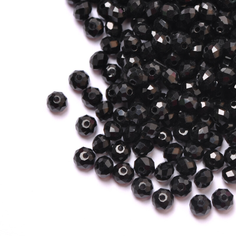 Top Quality Czech Crystal Faceted Rondelle Spacer Beads 4MM 6MM 8MM 10MM
