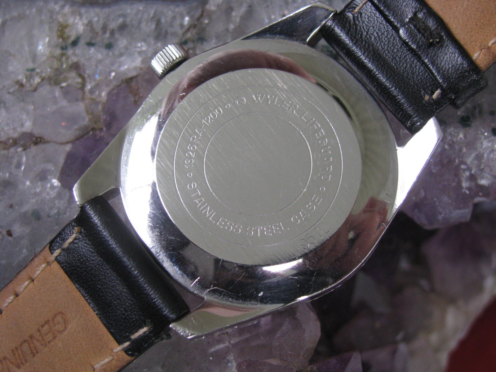 Vintage Wyler Incaflex Railroad Approved Stainless Steel Manual Wind Wrist Watch