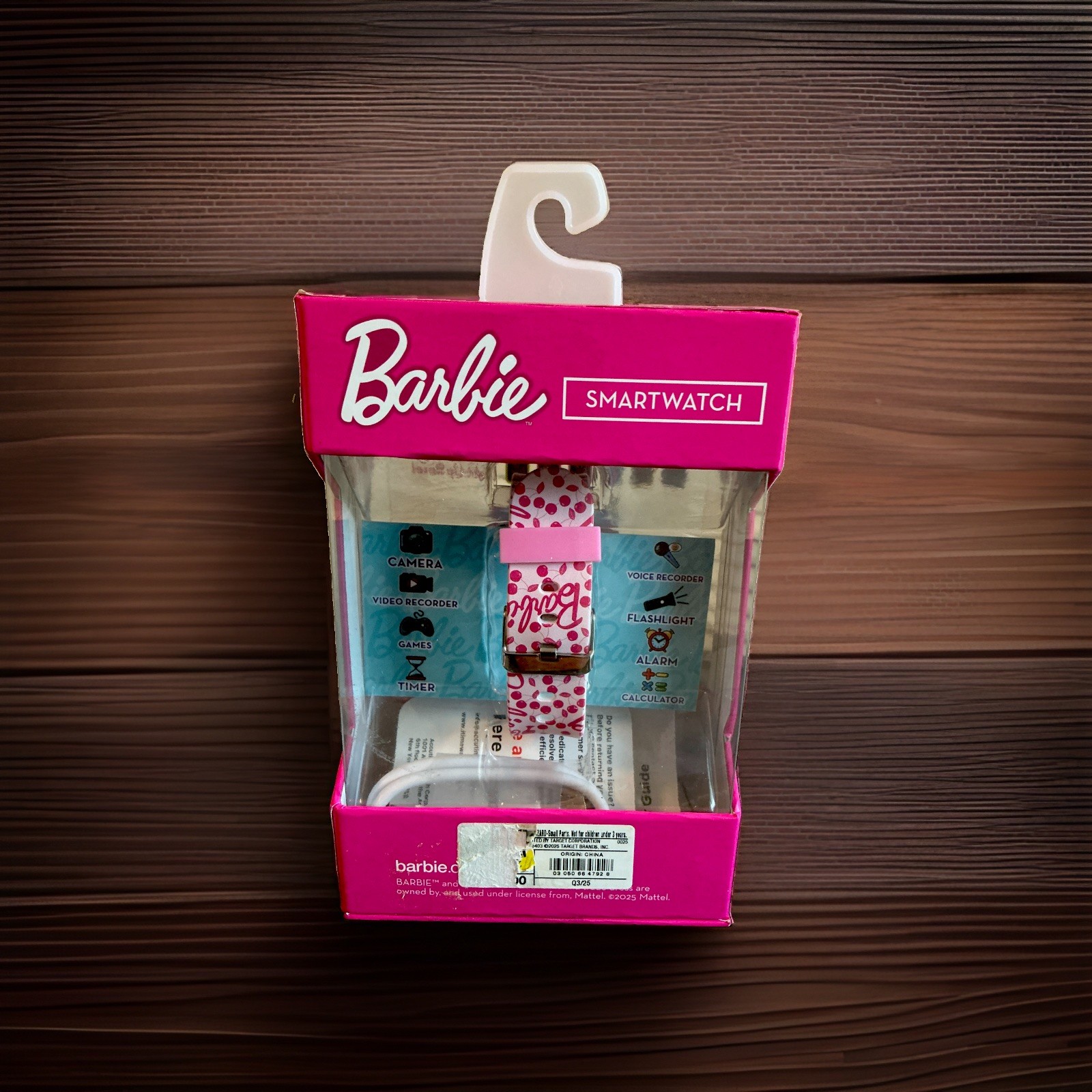 Barbie Smartwatch Touchscreen Camera Games Video Calculator Interactive NEW E237