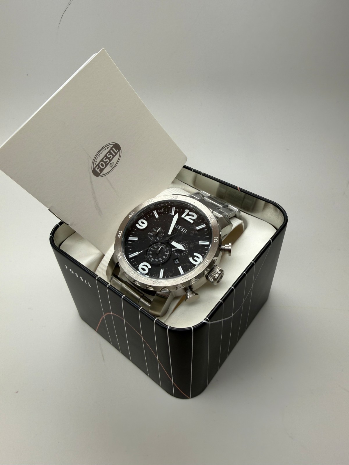Fossil JR-1353 Chronograph Men’s Watch, JR1353 **BRAND NEW**