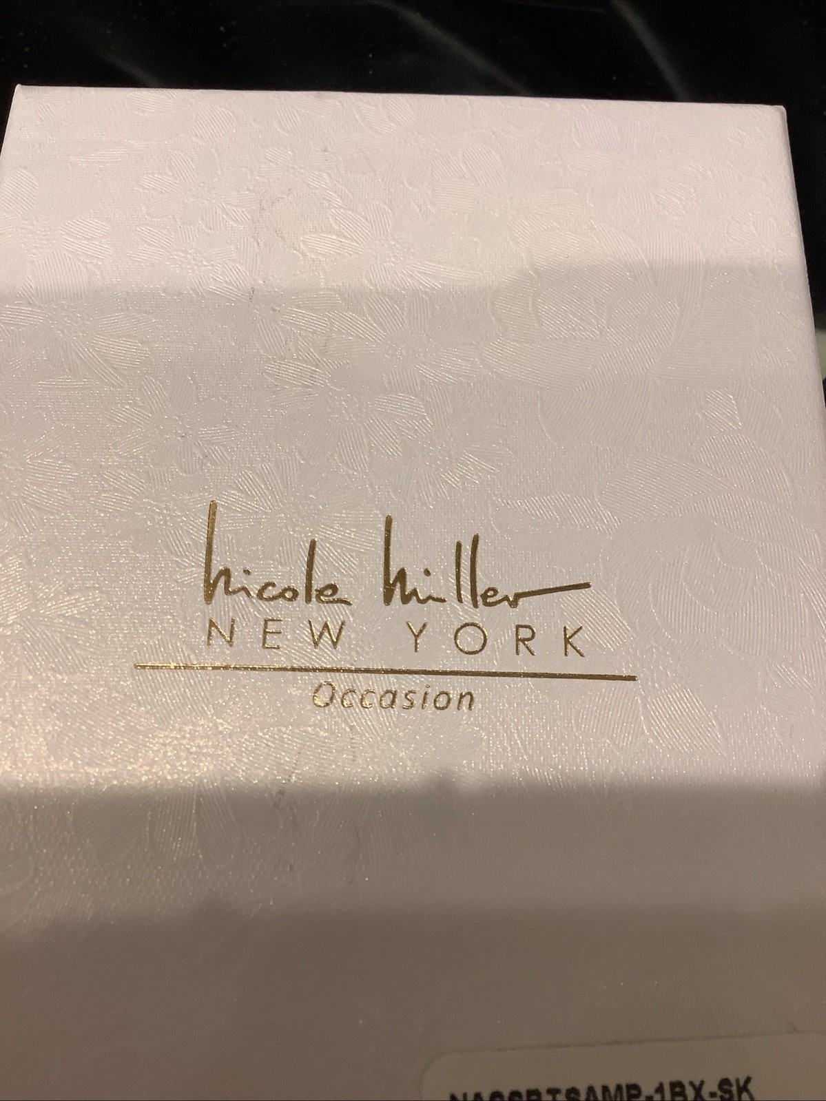 NEW Nicole Miller NY Special Occasion Wedding Necklace Earring Set 15″& 3″