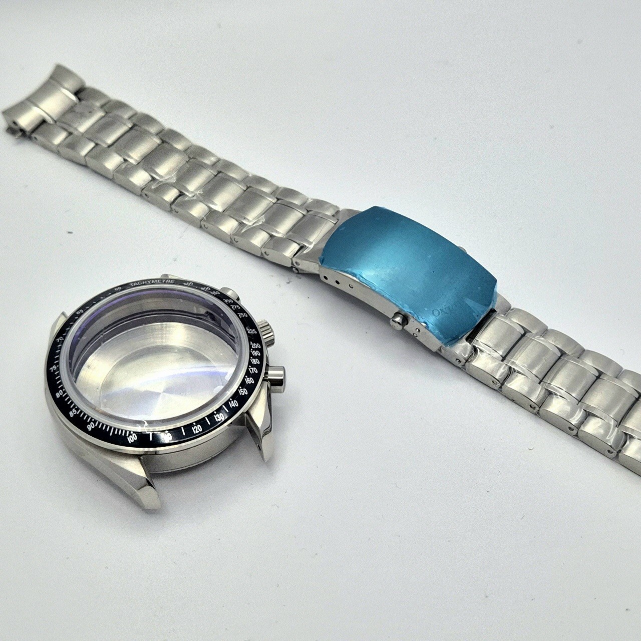 Valjoux 7750 Movement Watch Case parts with bracelet speedy style 39mm