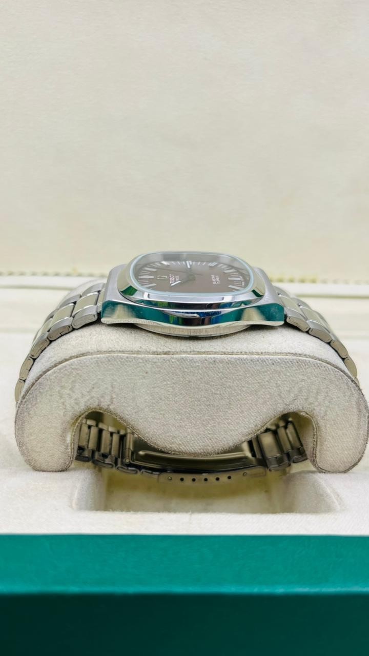 Tissot Seastar 17 Jewels manual movement brown dial swiss men’s watch