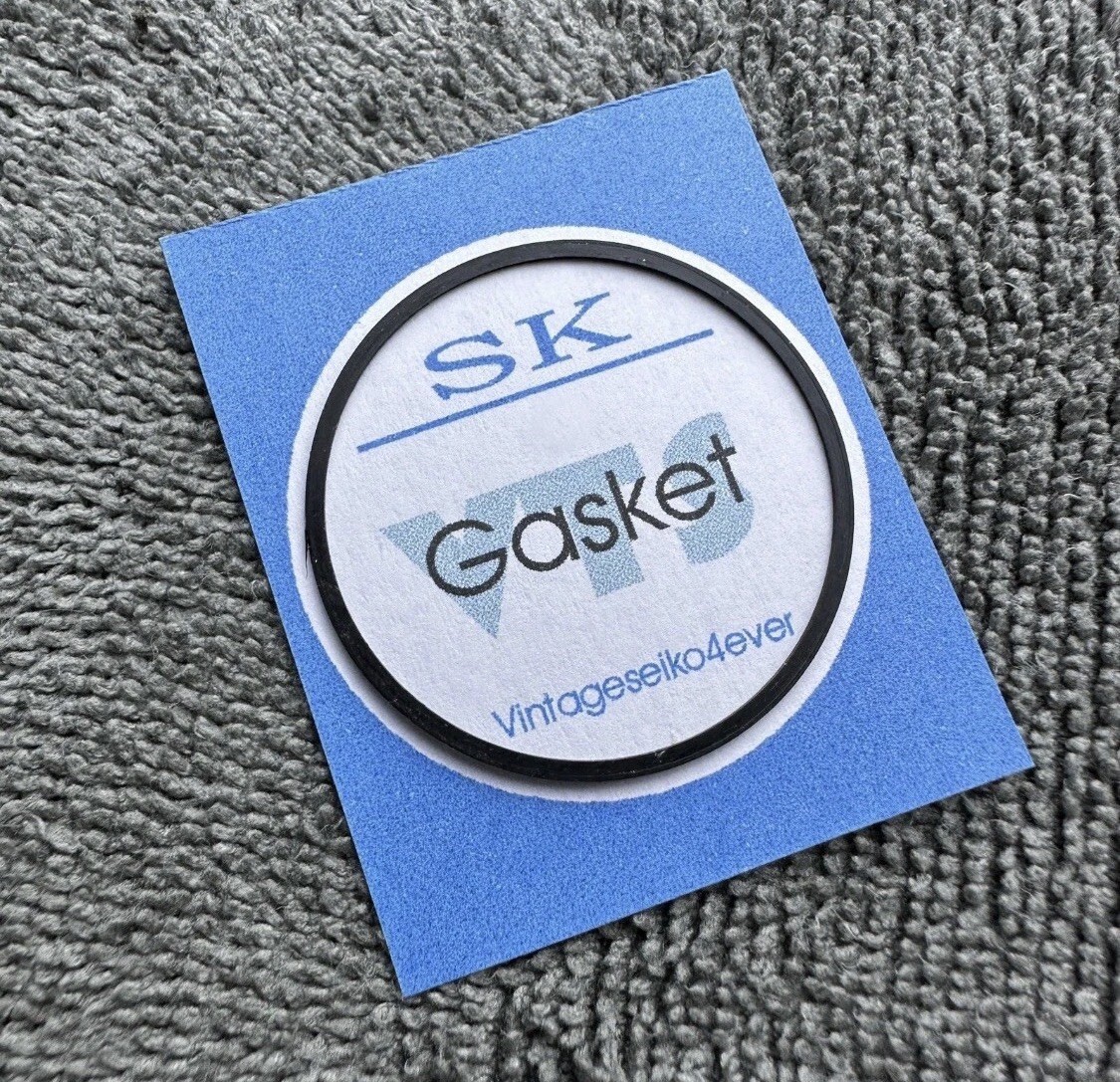 NEW CASE BACK GASKET FIT VINTAGE SEIKO 7005 7006 7009 7019 7025 ETC. SEE LIST
