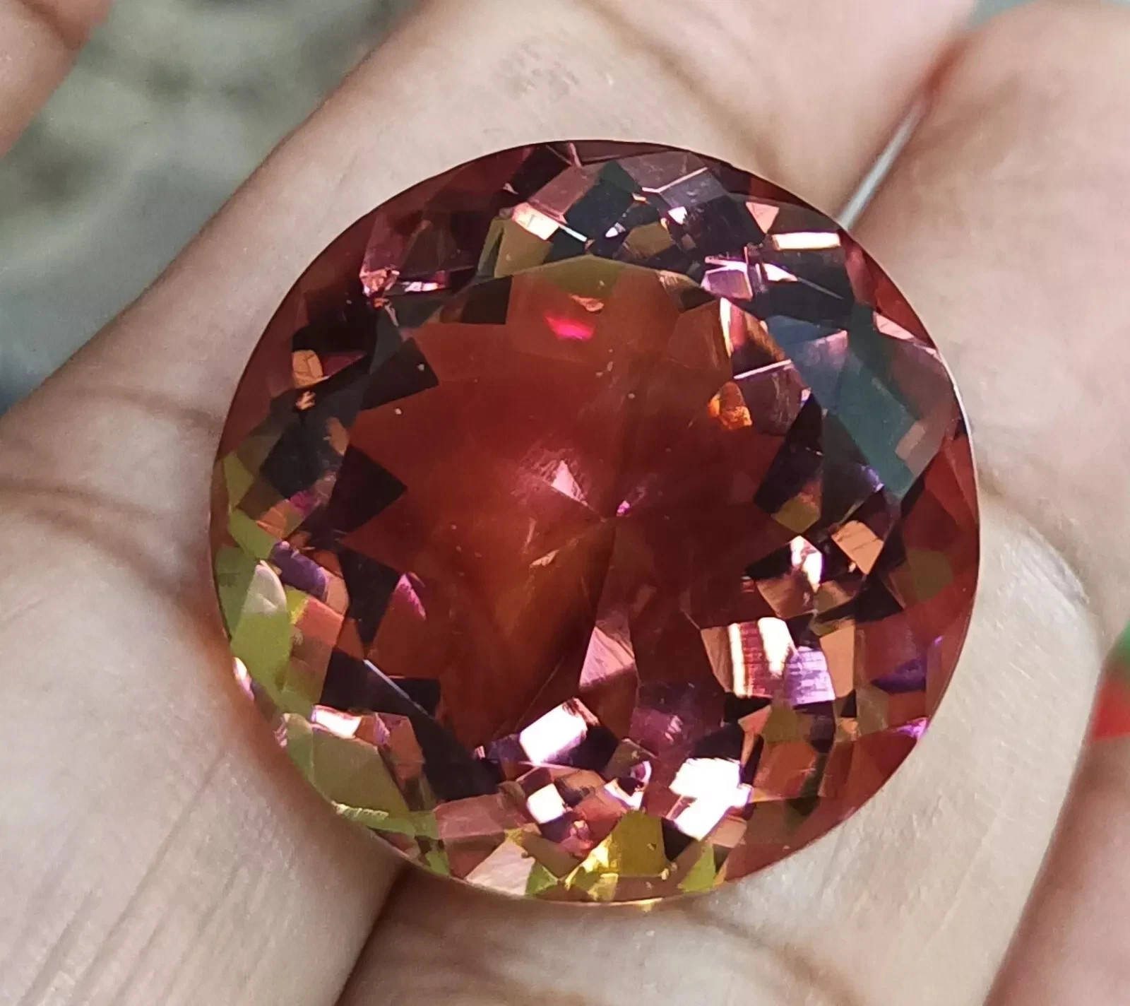100+ CT Natural Zultanite 7 Color Change Round Cut Certified Loose Gemstone