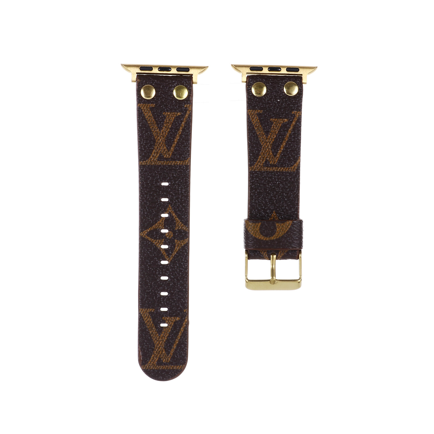 For Apple Watch Series 9/8/7/6/5/4 45mm 41mm 44mm 40mm SE Luxury Leather Strap