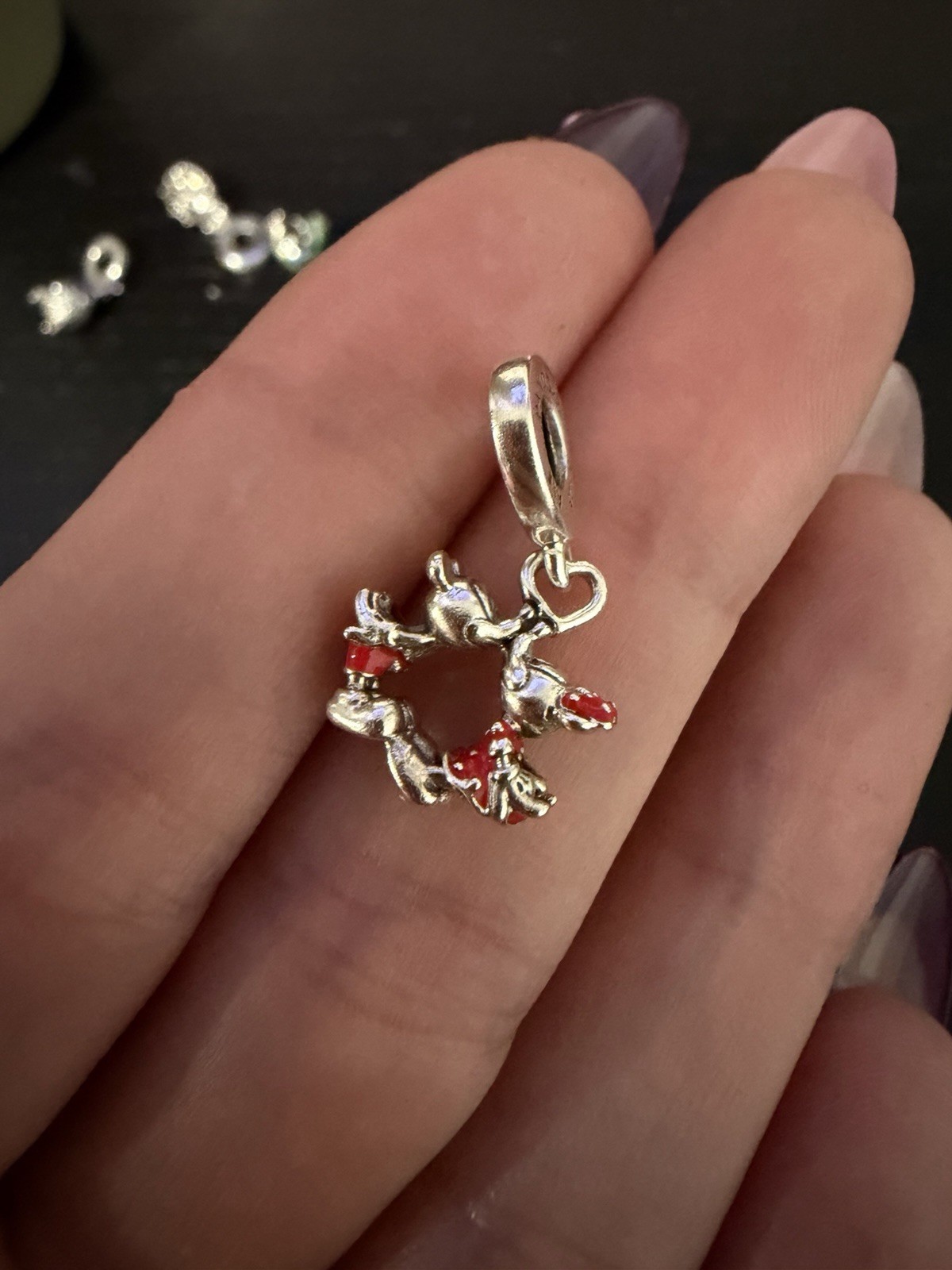 Pandora Silver Charms: Lot of 5, Stranger Things, Disney, Etc New