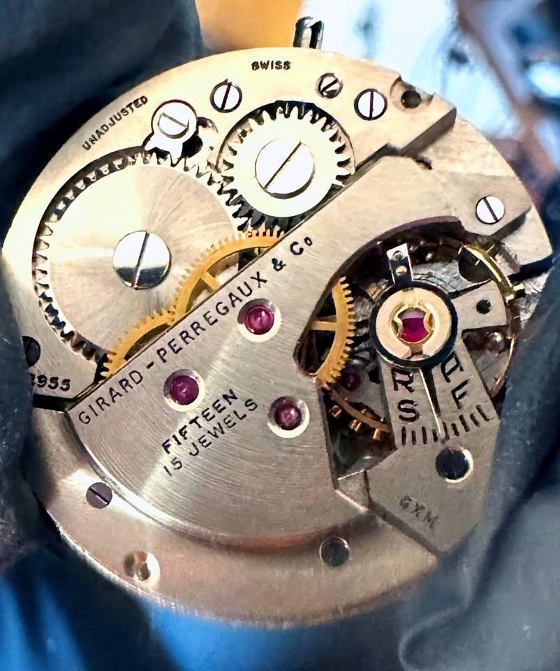 Girard-Perregaux Pre-Seahawk Watch – Tropical Dial – Cal 1194 – WWII 1945