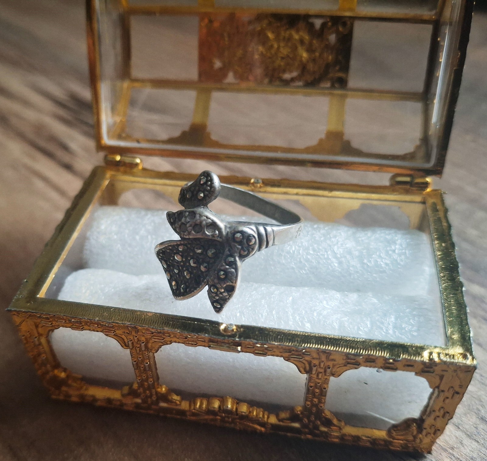 Vintage USSR RING IN STERLING SILVER 925 size 9(19)