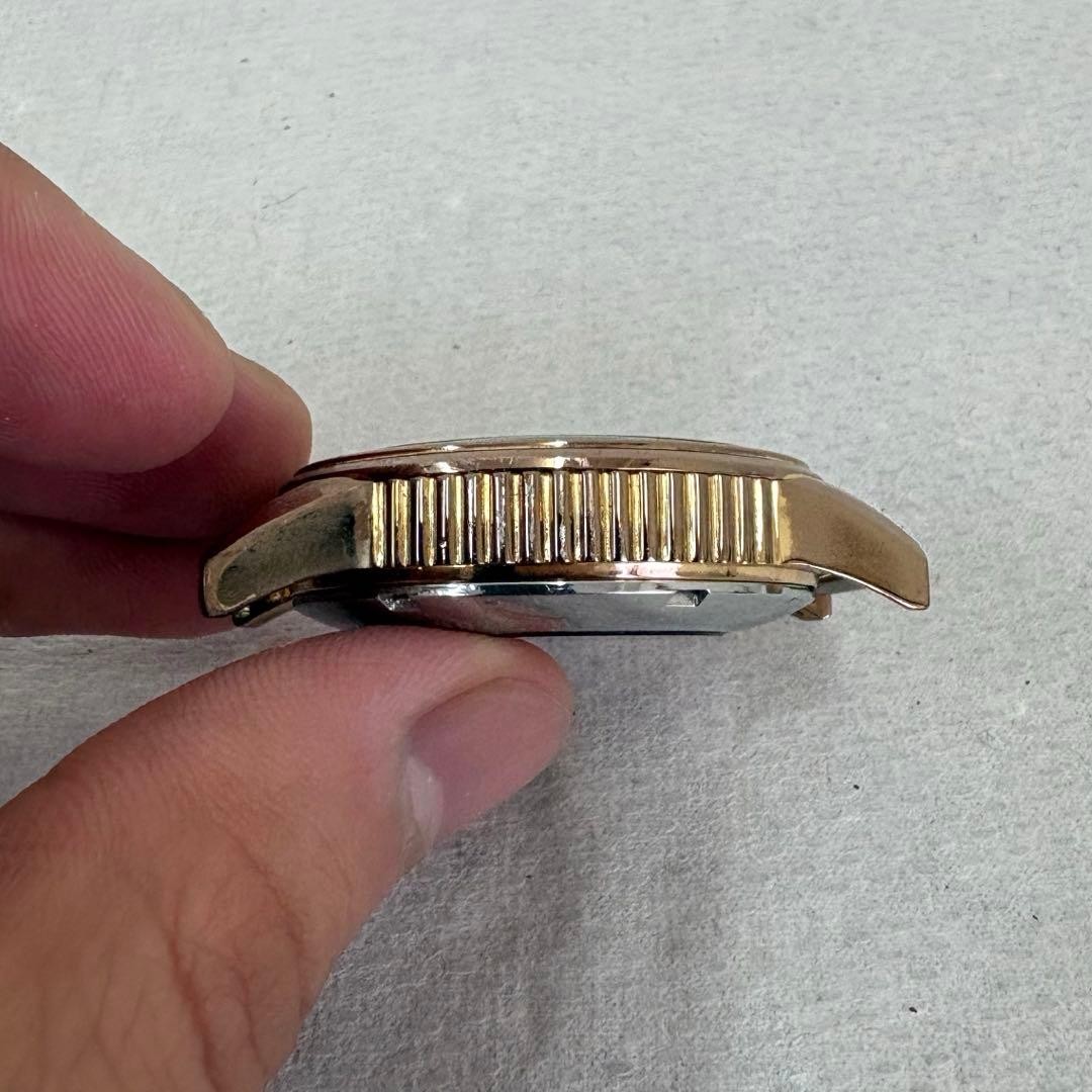 Aureole Automatic Gold Dial Wristwatch