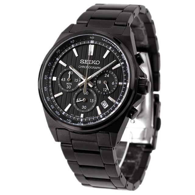 Seiko Spirit SBTR037 Quartz Black Dial 41 mm Watch