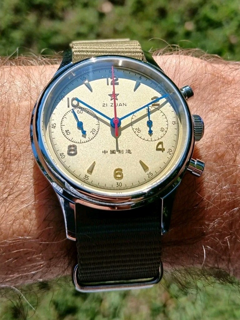 Seagull 1963, 38 mm Manual w/ Sapphire Crystal, US Seller, Fast Shipping!