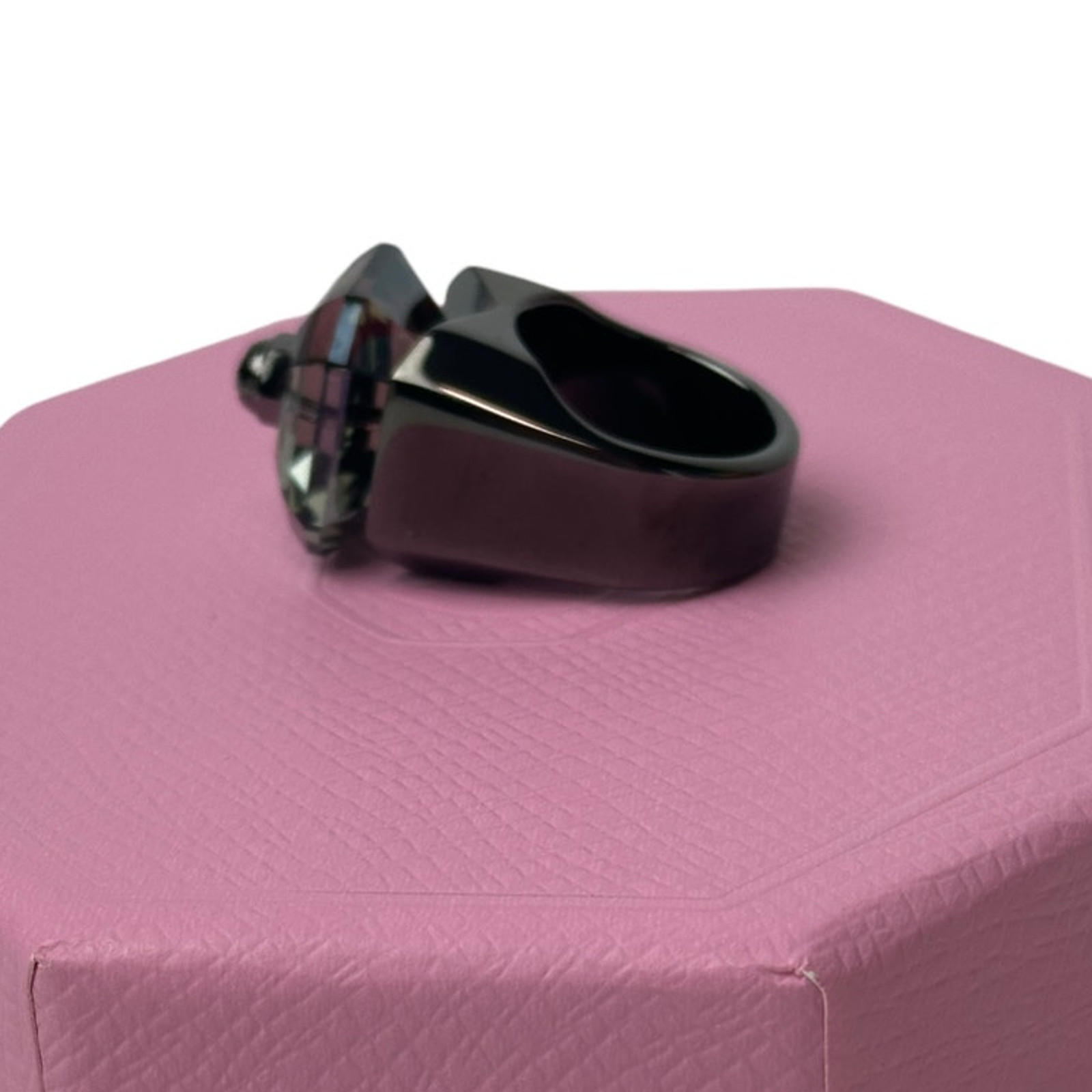 Swarovski Numina cocktail ring Octagon cut, Black, EUR 60 / 9 USA