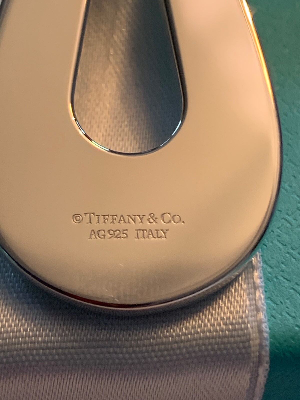 Tiffany & Co Don berg out of retirement sterling loop necklace adjustable 28-30″