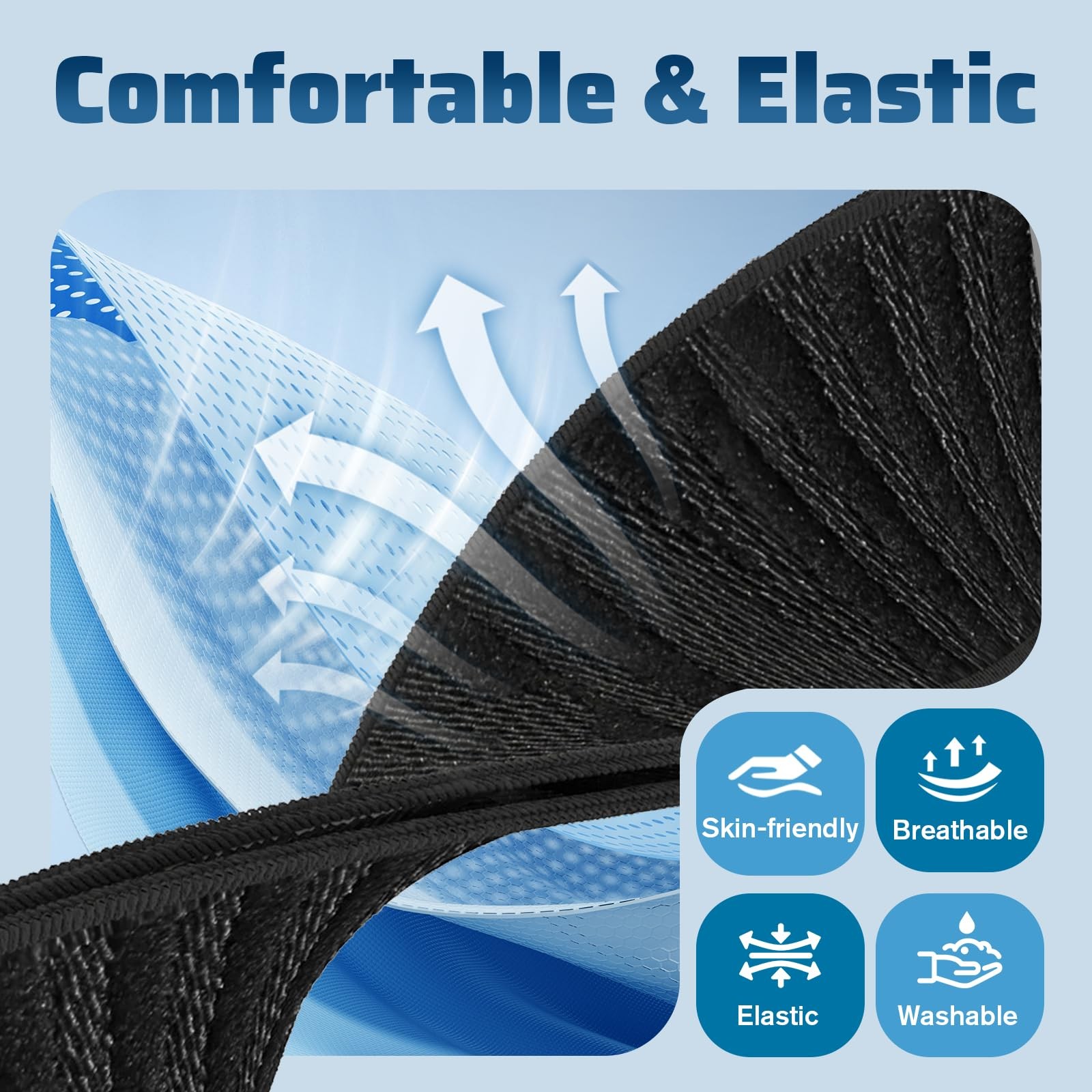Anpzband Bicep-Band Compatible with Whoop-5.0-2Packs Arm/Ankle Adjustable Nyl…