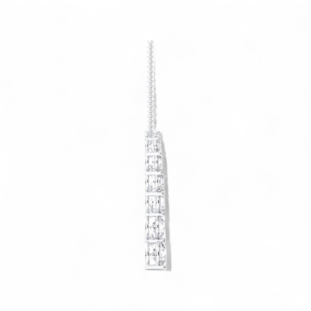 1.50 Ct F VS Round Lab Grown Diamond Pendant 14k Yellow Gold Certified