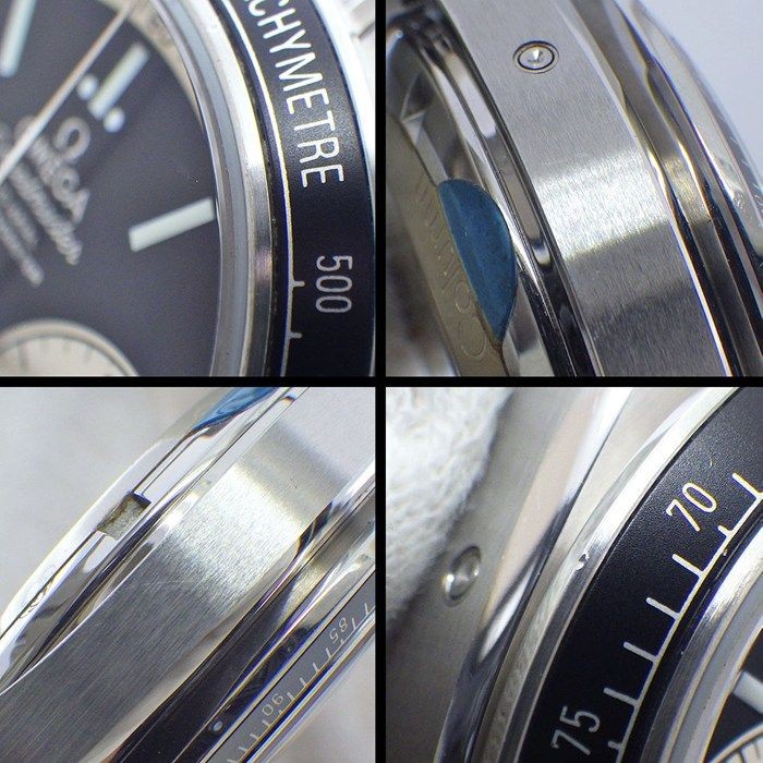 Omega Speedmaster 326.30.40.50.01.002 Black Dial Date Chronograph Tachymeter Lum