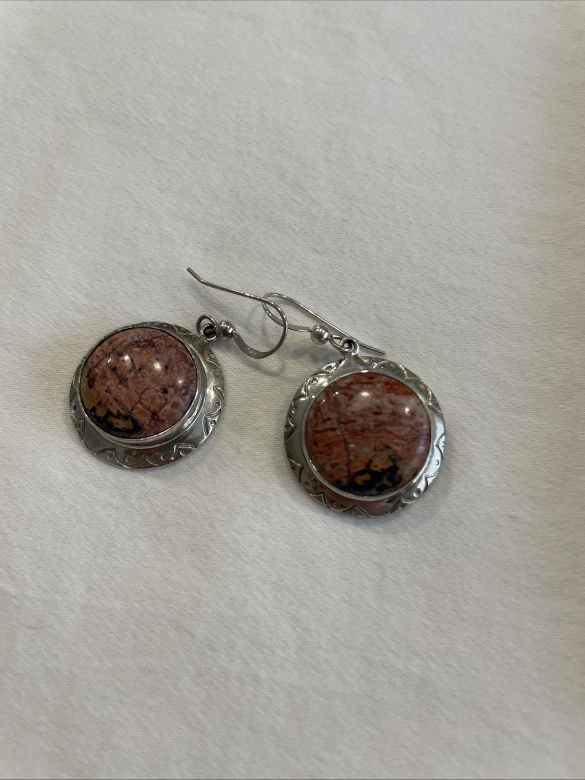 Mine Finds By Jay King Volcanic Stone Sterling Silver Necklace And Earring Set