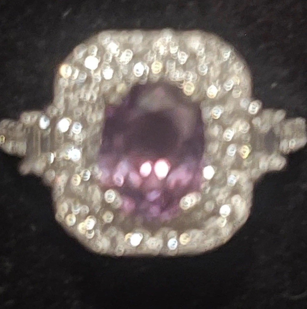GIA Certified Natural Alexandrite Size7 Natural Diamond Wedding READ!
