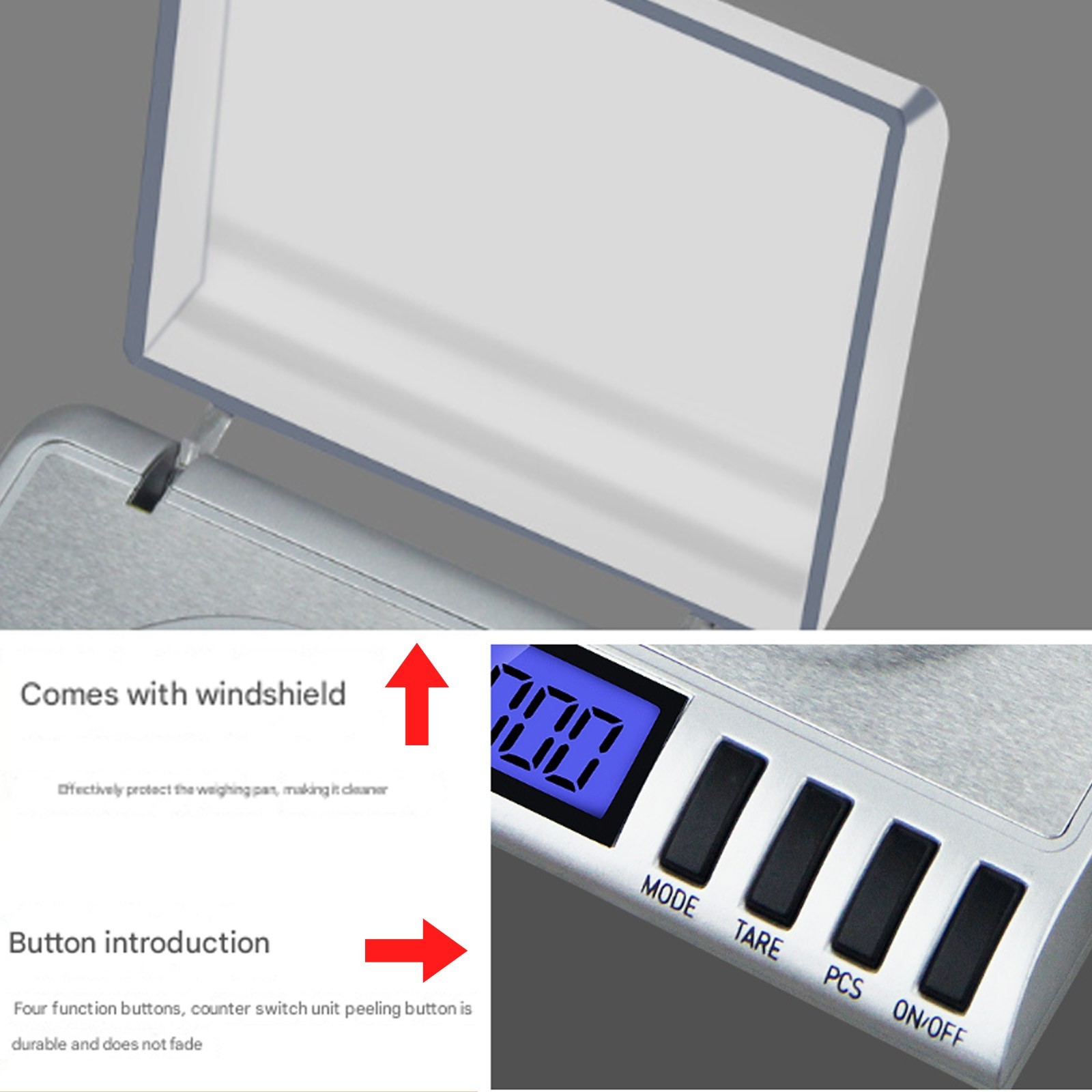 Smart Weigh 20g x 0.001 grams, High Precision Milligram ScaleTmoj