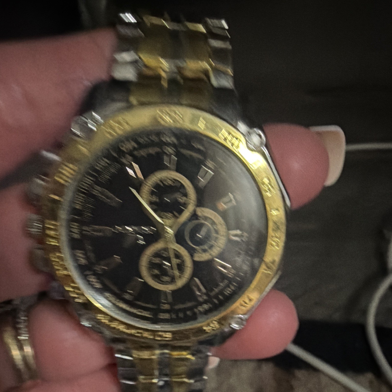 Michael Kors Women’s Quartz Analog Chronograph Watch Black Dial 40-43.9mm