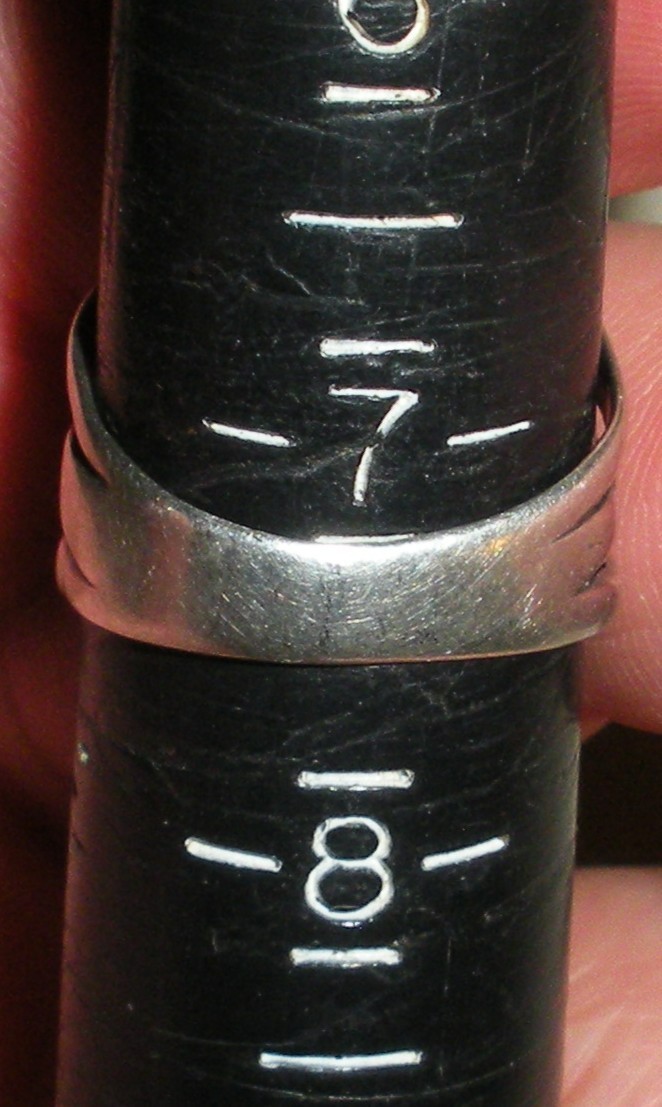 ANTIQUE EARLY NAVAJO TURQUOISE & SILVER RING SIZE 7 1/4 GREAT WEAR! vafo