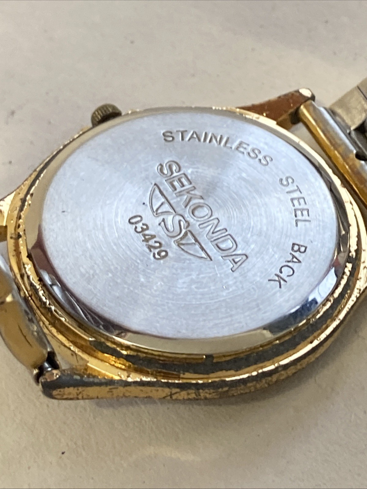 Sekonda 03429 Men’s Stainless Steel Quartz New Battery Heavy Wear
