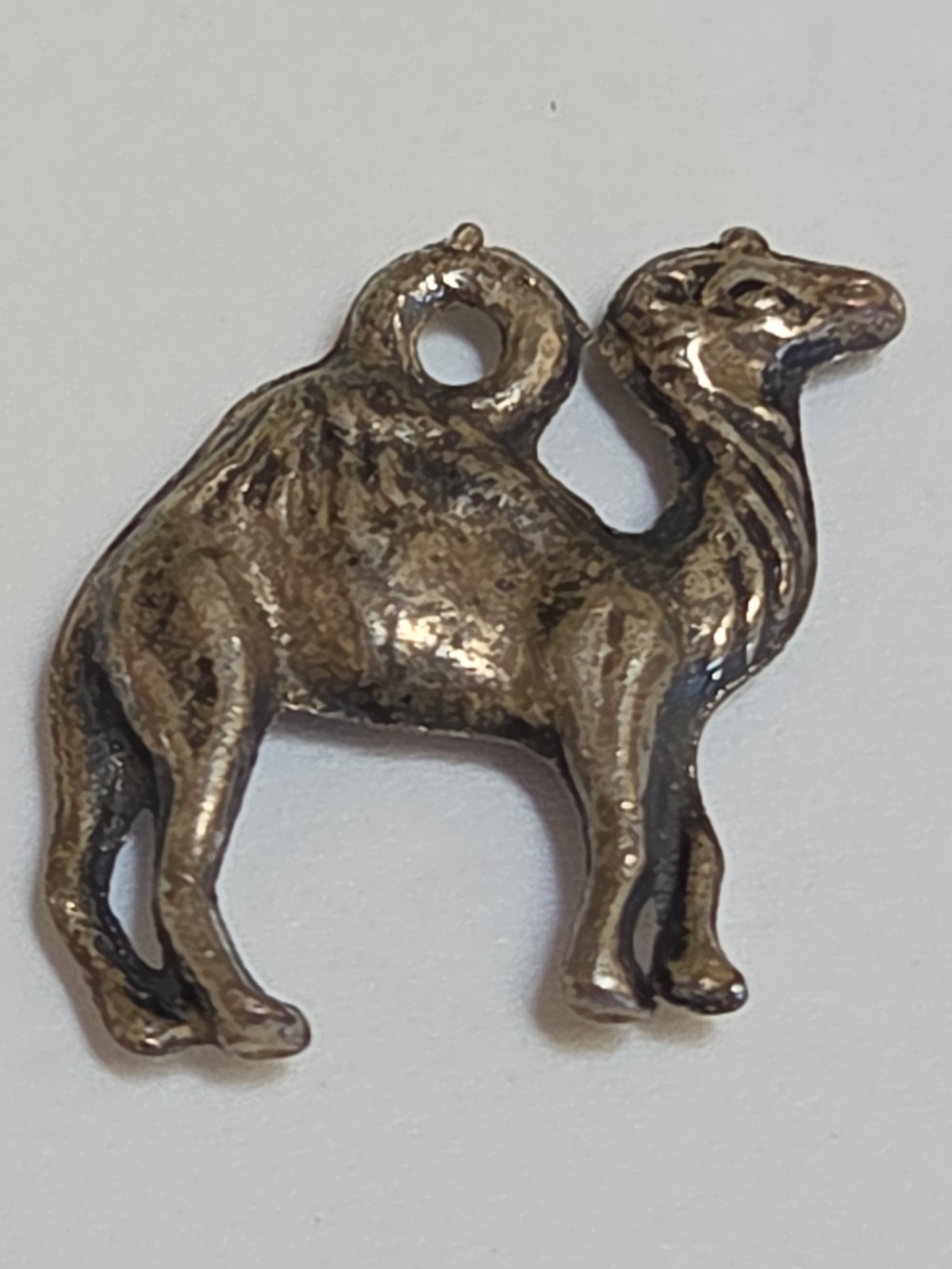 Sterling Silver ~ CAMEL Charm ~ DOUBLE Sided ~ VINTAGE!