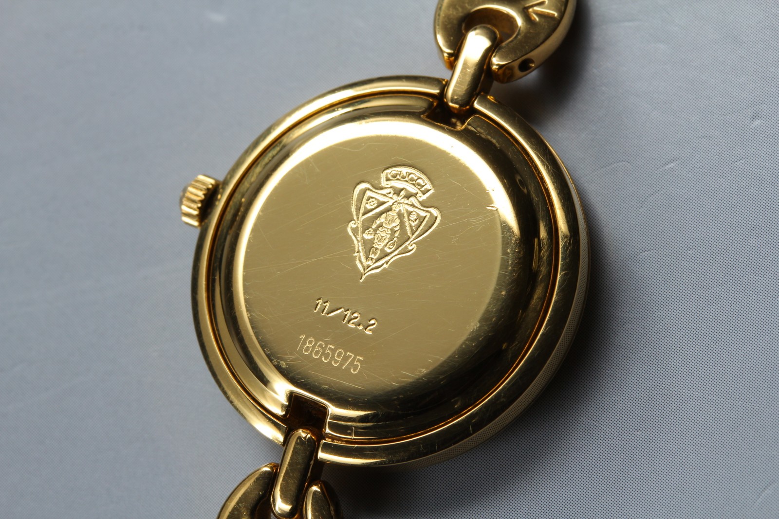 [Near MINT w/Box] GUCCI Change Bezel 11/12.2 6 Colors Bracelet Qz Women’s Watch