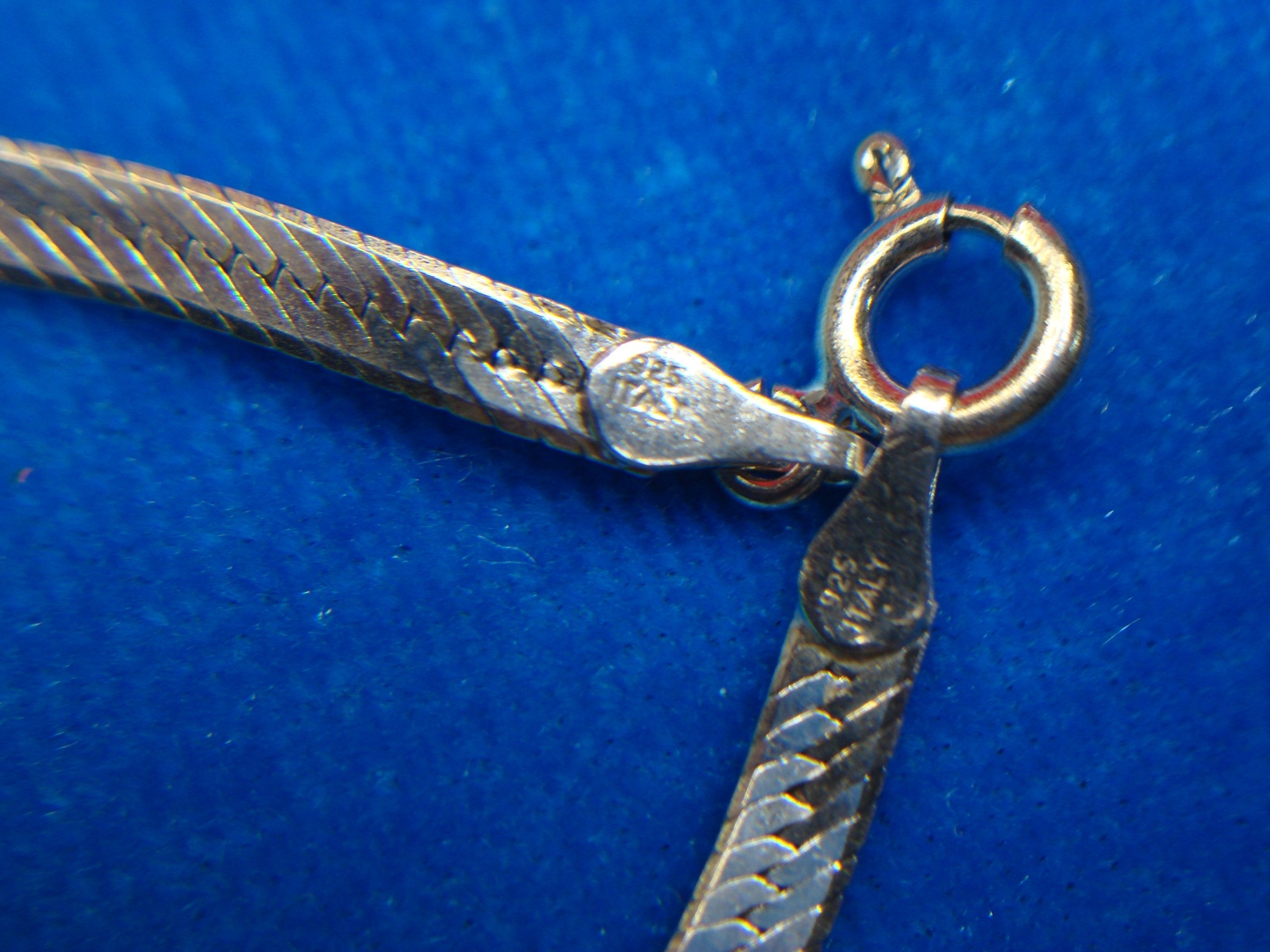 4 PRETTY STERLING SILVER BRACELETS – ALL DIFF. – NICE TOO