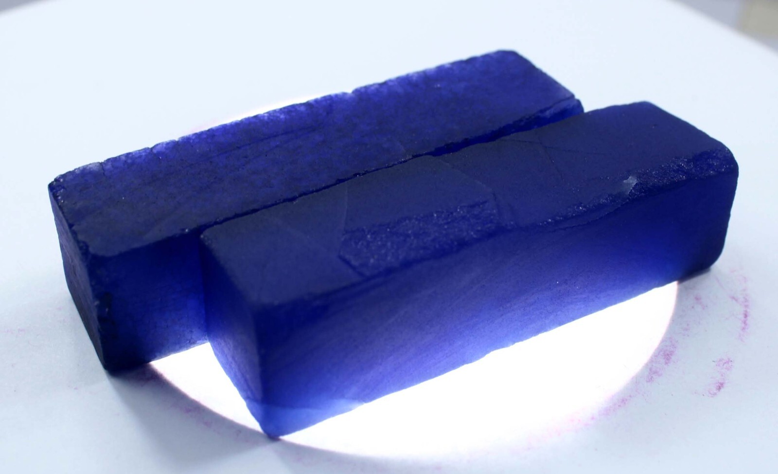530 Ct Natural Sapphire Huge Rough Earth Mined Certified Blue Loose Gemstone