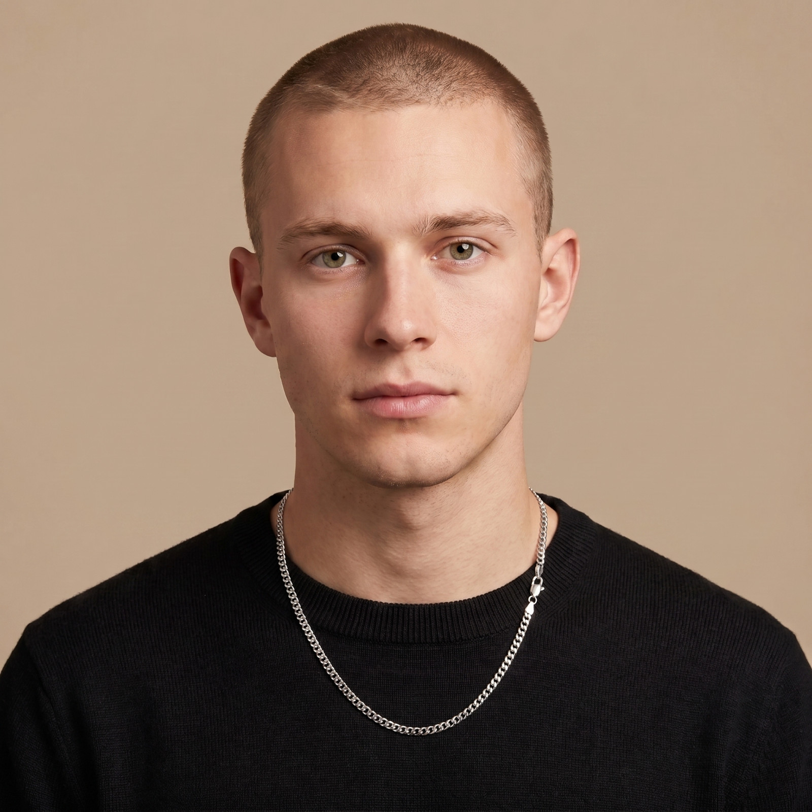 4mm Stainless Steel Silver Curb Miami Cuban Chain Necklace Men Women 18″-28″