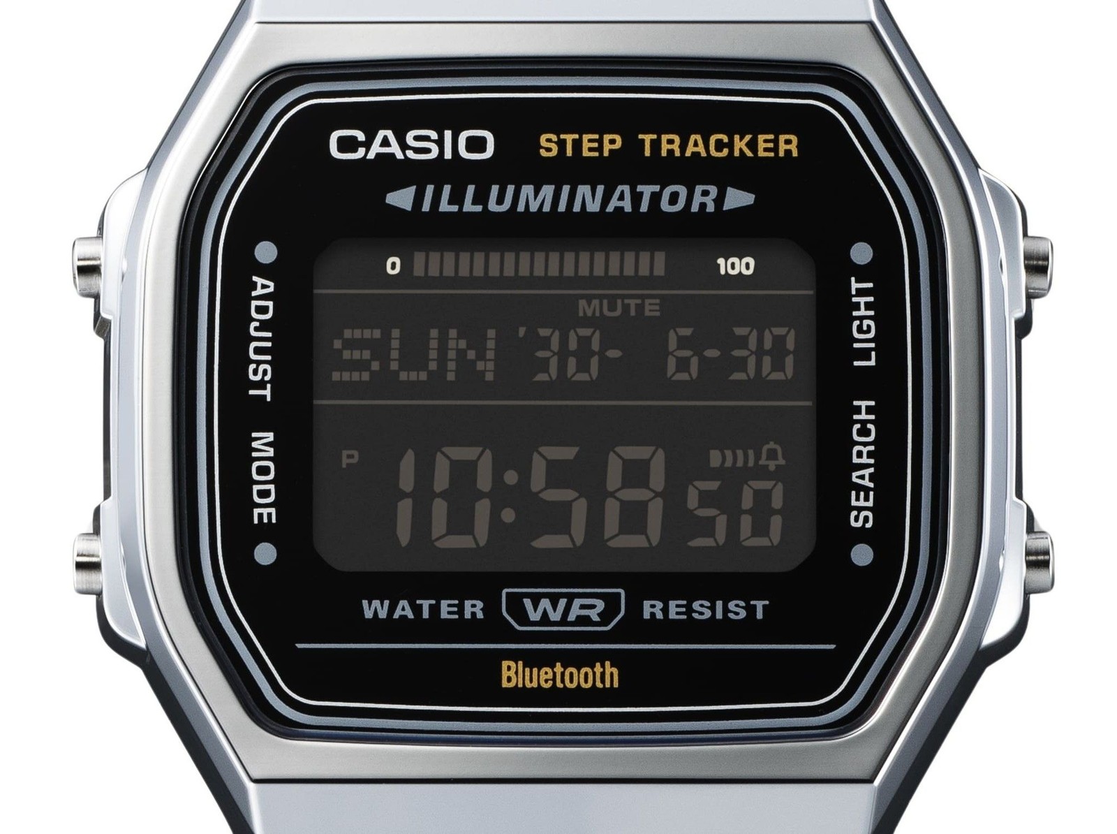 Casio Vintage Digital Smartphone Link Casual Quartz ABL-100WE-1B Unisex Watch