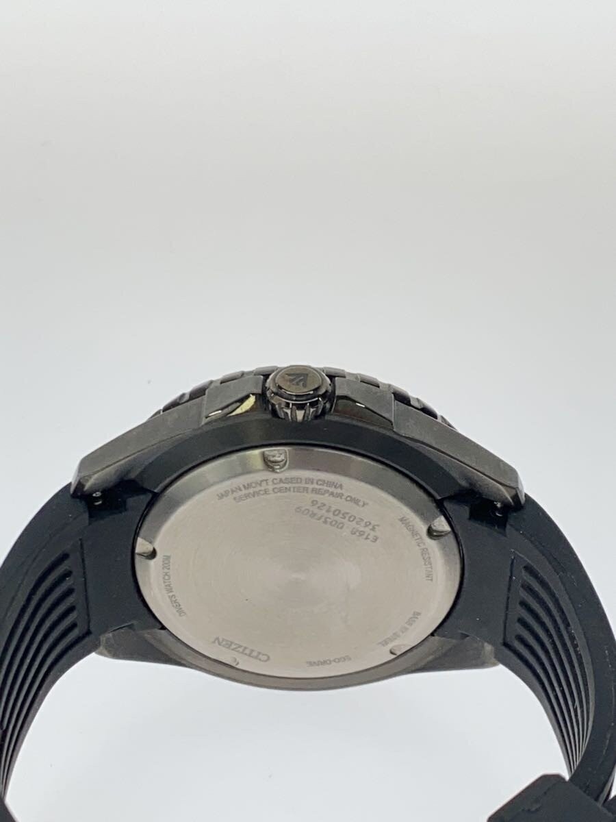 CITIZEN Solar Watch / Analog / Rubber /WHT/BLK/E168-003FR09