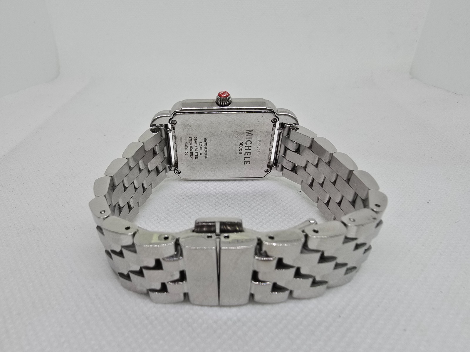 Michele Deco II Diamond Dial Watch mww06x000026