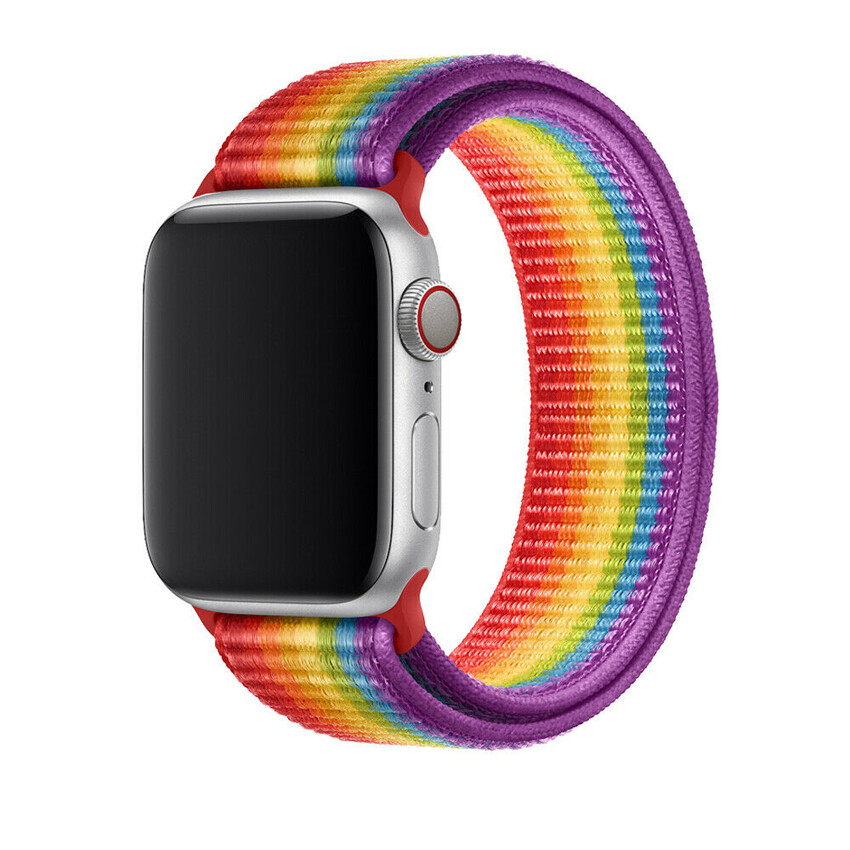 Woven Nylon Loop For Apple Watch Series Ultra 10-1 SE Sport Band Strap 38mm-49mm