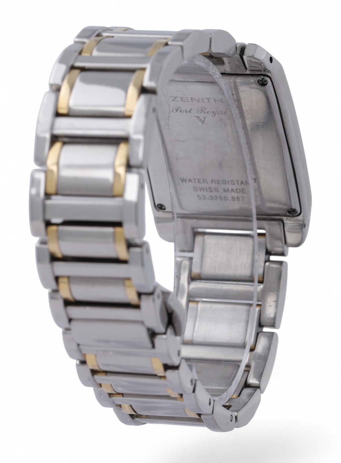 Zenith Port Royal V Quartz – 18ct Gold & Steel – 53.0250.887 – 29mm x 44mm