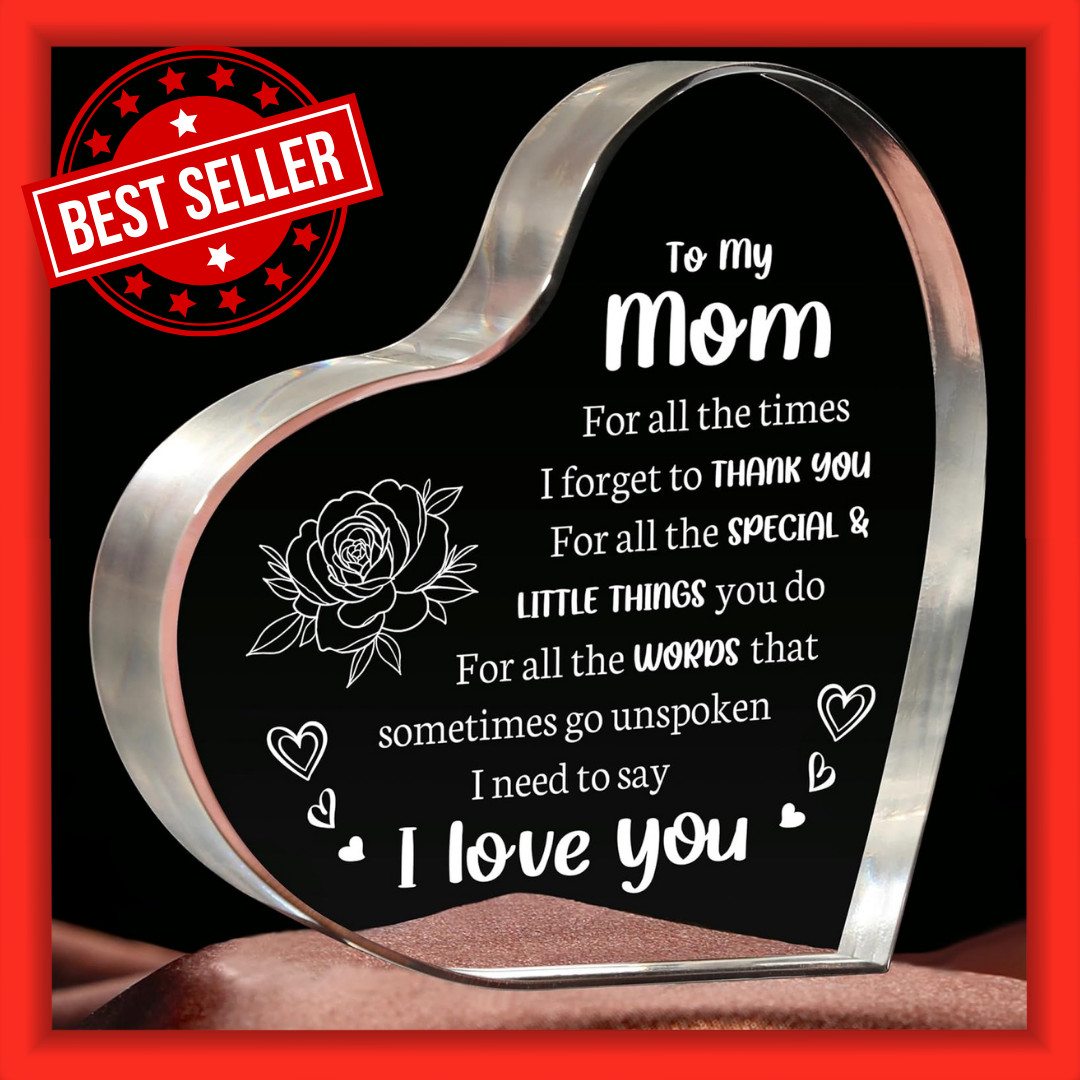 Gifts for Mom, Mothers Day from Husband Daughter Son, Birthday Women Wife Gifts.