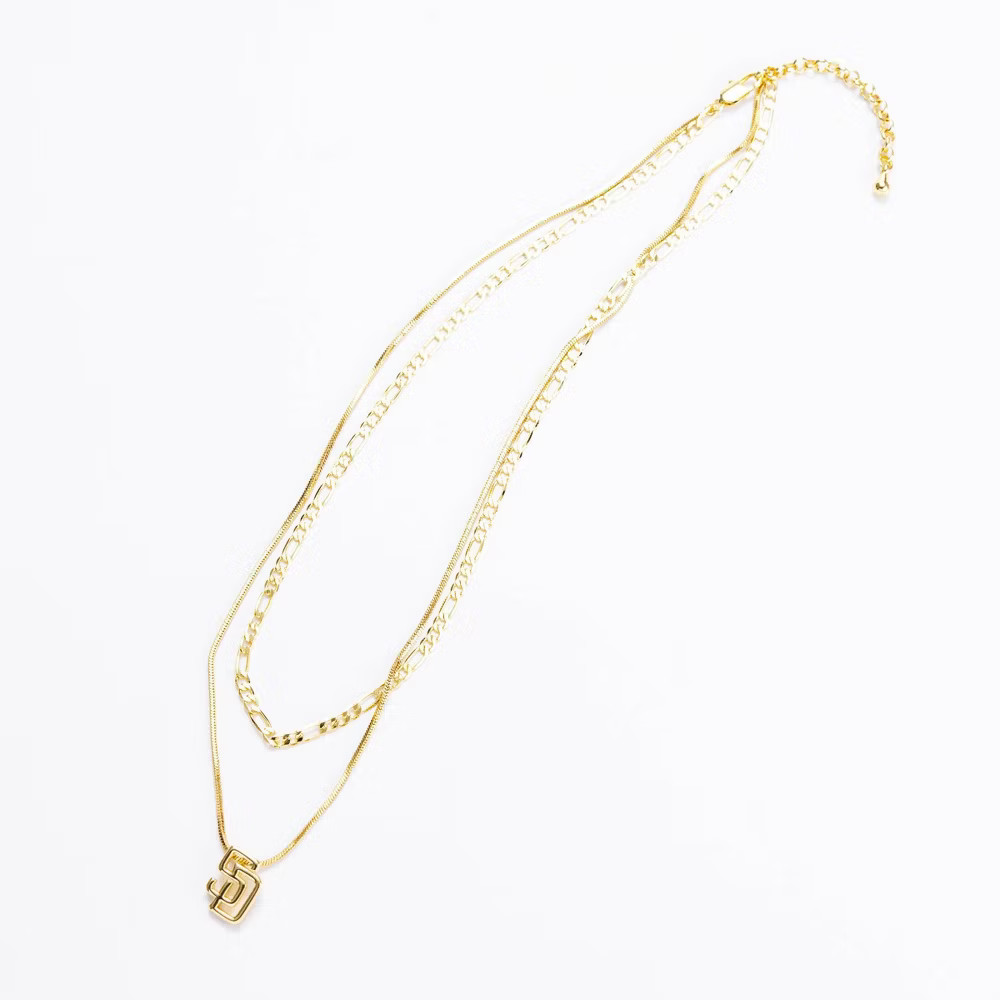 Bijoux Sport by Luv Aj MLB “San Diego Padres” Double Chain Logo