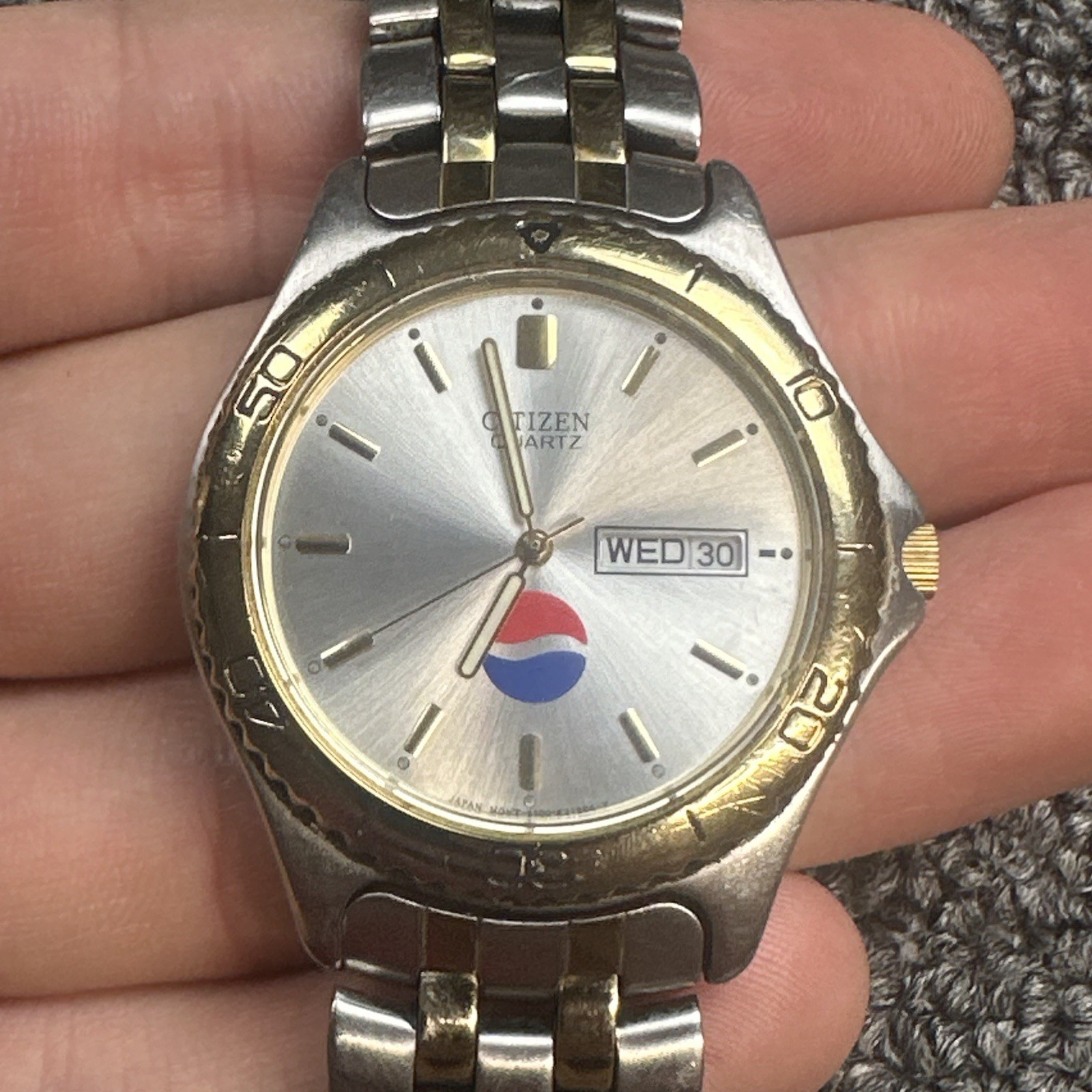 Lot Of 5 Men’s Pepsi Wristwatches – Citizen, Fossil, Seiko, Pulsar, Timex Read