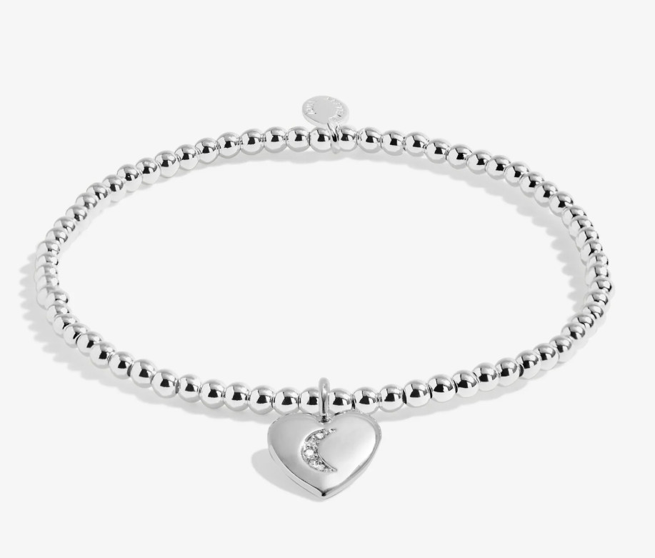 Joma Jewellery A Little ‘I Love You To The Moon And Back Mum’ Charm Bracelet