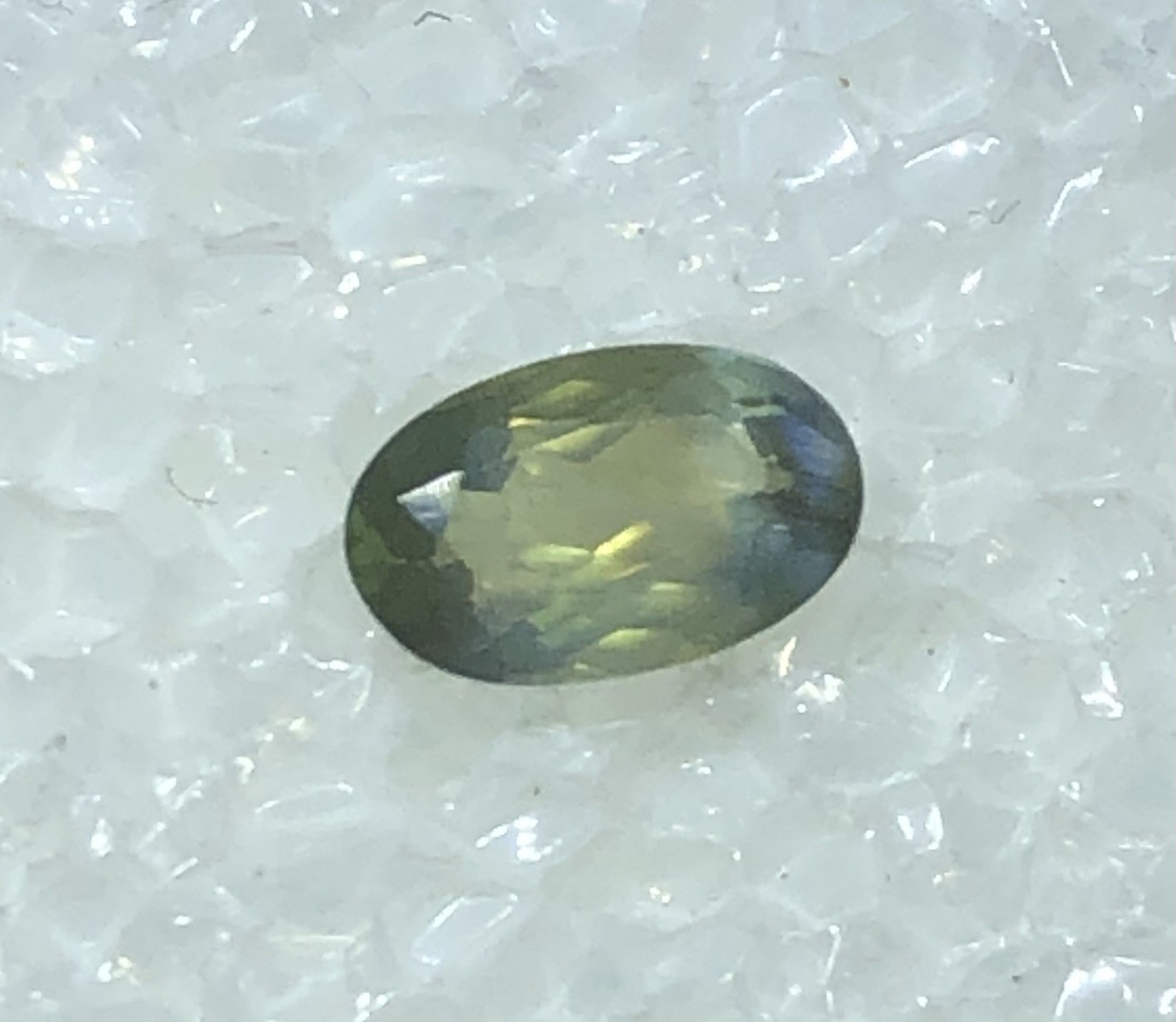 .75ct 6.9 X 4.4mm Natural Alexandrite-India-Great Color Change!