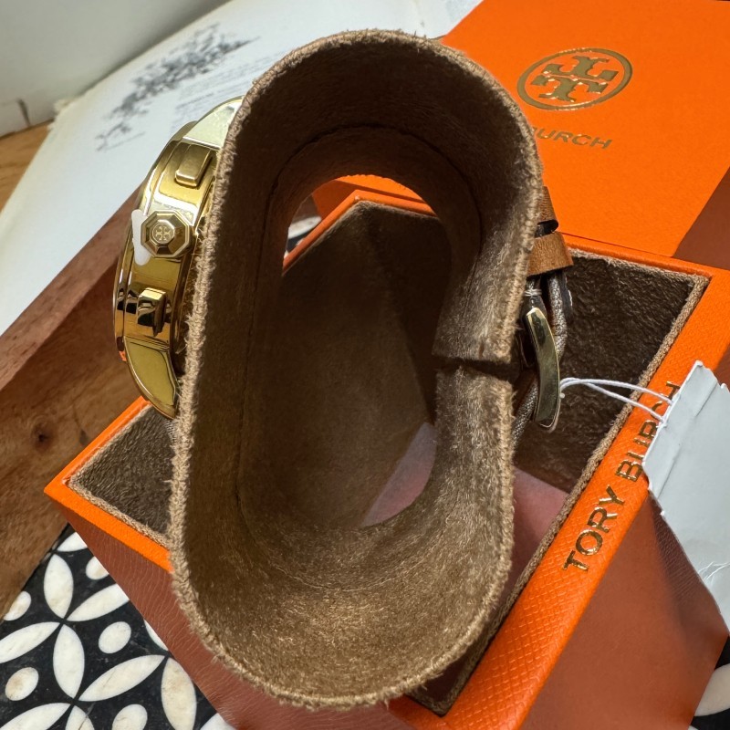 NEW TORY BURCH T MONOGRAM CHRONOGRAPH WATCH TBW1050