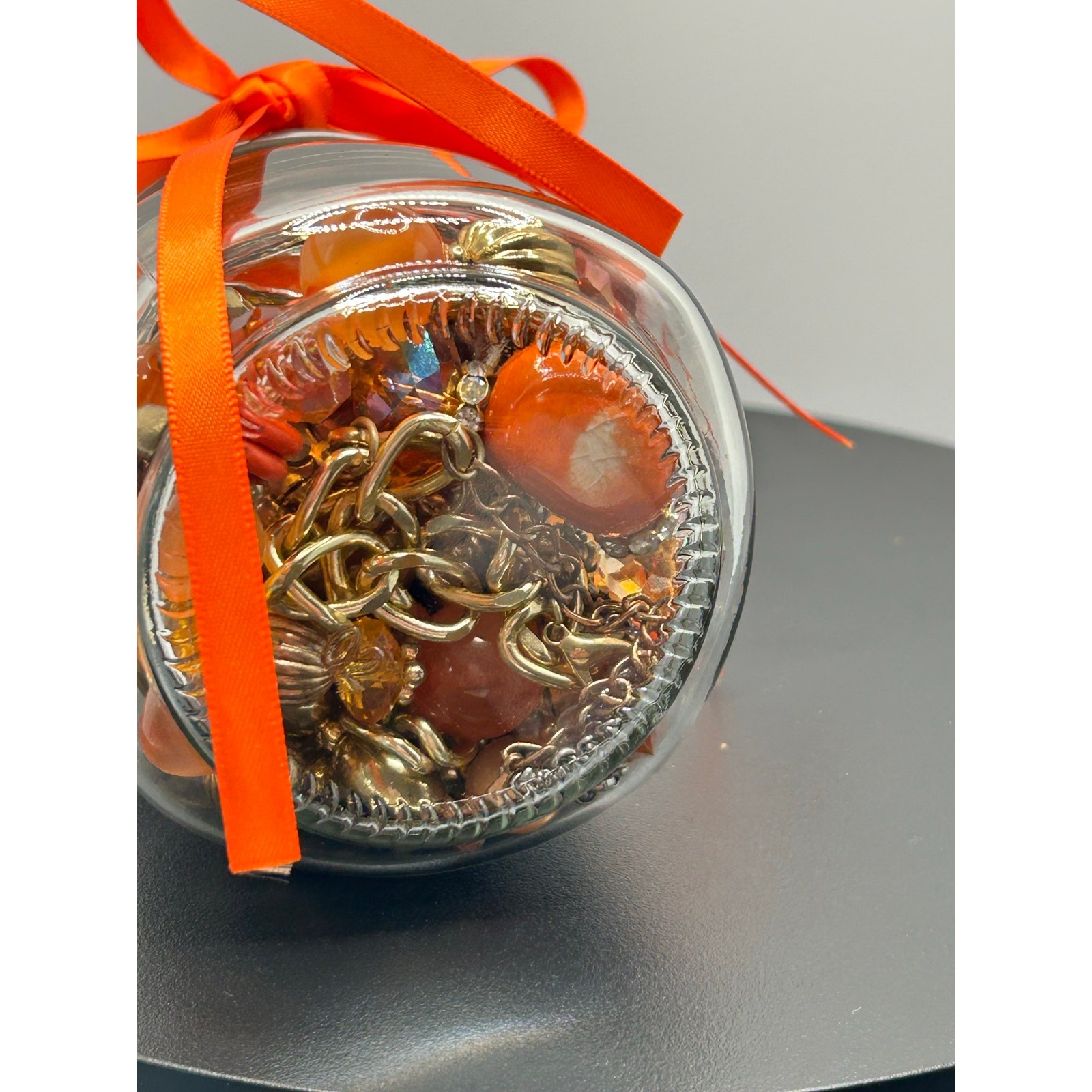 Prom & Wedding, Graduation, Jewelry Mystery Jar – Orange Splash Collection